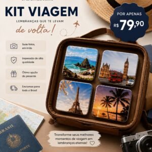 Kit Viagem -  04 Unidades