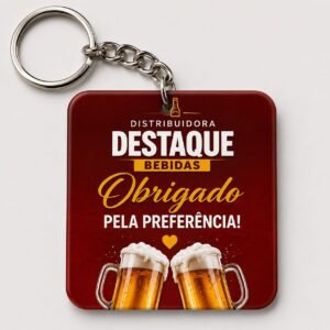 Chaveiro Personalizado frente